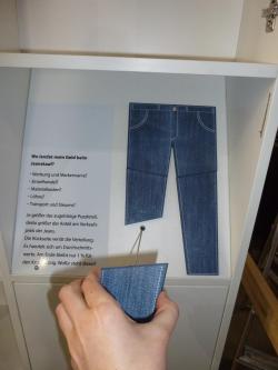 Část skládačky na téma ceny modrých džínů jeanspuzzle