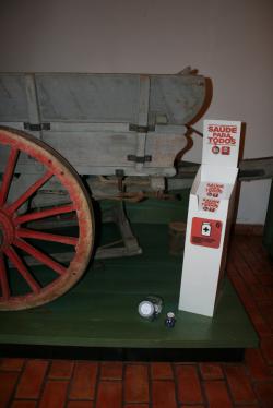 Den BesucherInnen steht weiteres Informationsmaterial zur Verfügung, das mit nach Hause genommen werden kann Museo Mundial_PT_Health_4