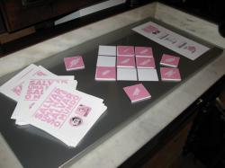 One of the dressing tables holds a magnet quiz where visitors are invited to build a diamond, ranking the different causes of maternal mortality Museo Mundial_PT_Mother_3