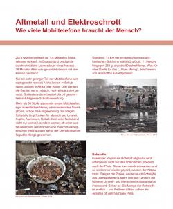 A bevezető tábla felvázolja a téma lényegét. Board_Recycling